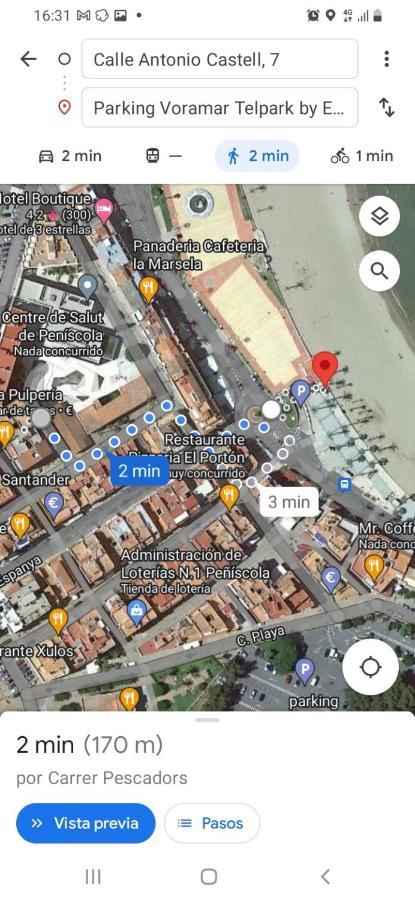 Apartamento Junto A La Playa Peñíscola Esterno foto